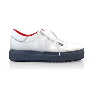 BREN MAROE Designer Women Sport Tec White Sneaker